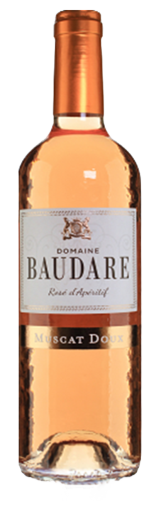 IGP "Comté Tolosan" - Rosé muscat doux (Baudare) NM