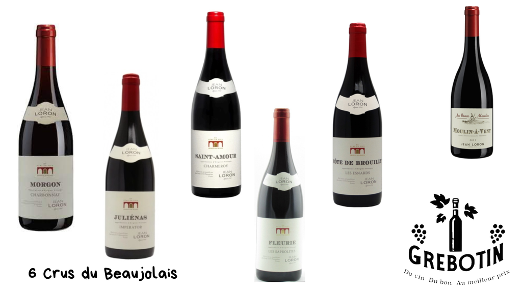 Carton 6 Crus Beaujolais (Loron)