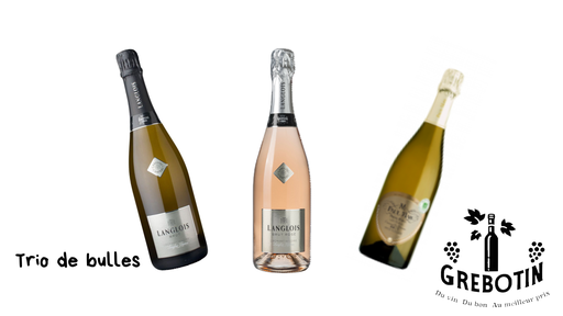 [C3Bulles] Trio Bulles Crémant